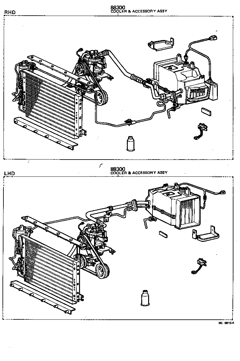  CELICA |  HEATING AIR CONDITIONING SET
