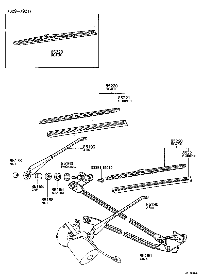  LITEACE |  WINDSHIELD WIPER