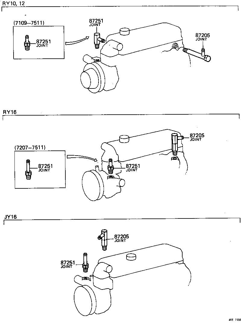  TOYOACE |  HEATING AIR CONDITIONING WATER PIPING