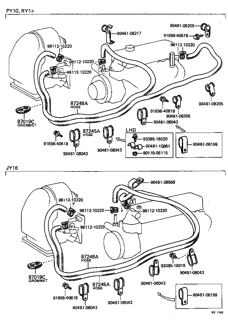  TOYOACE |  HEATING AIR CONDITIONING WATER PIPING