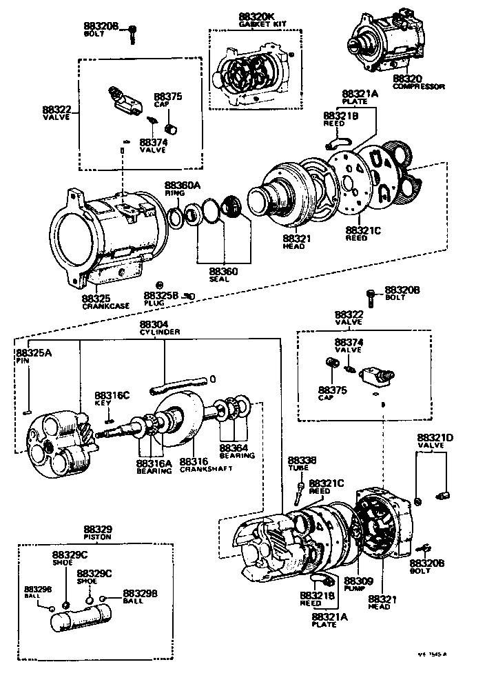  CROWN |  HEATING AIR CONDITIONING COMPRESSOR