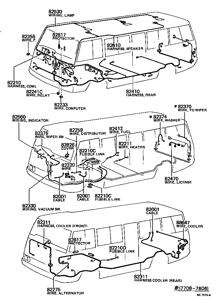  COASTER |  WIRING CLAMP