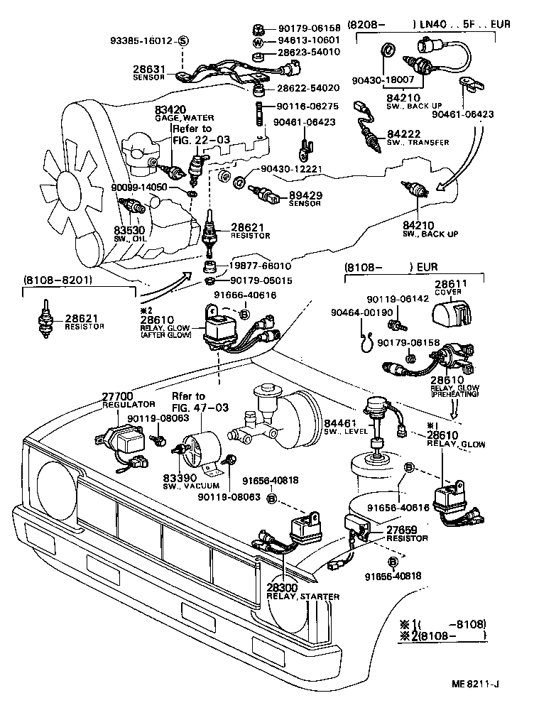  HILUX |  SWITCH RELAY COMPUTER