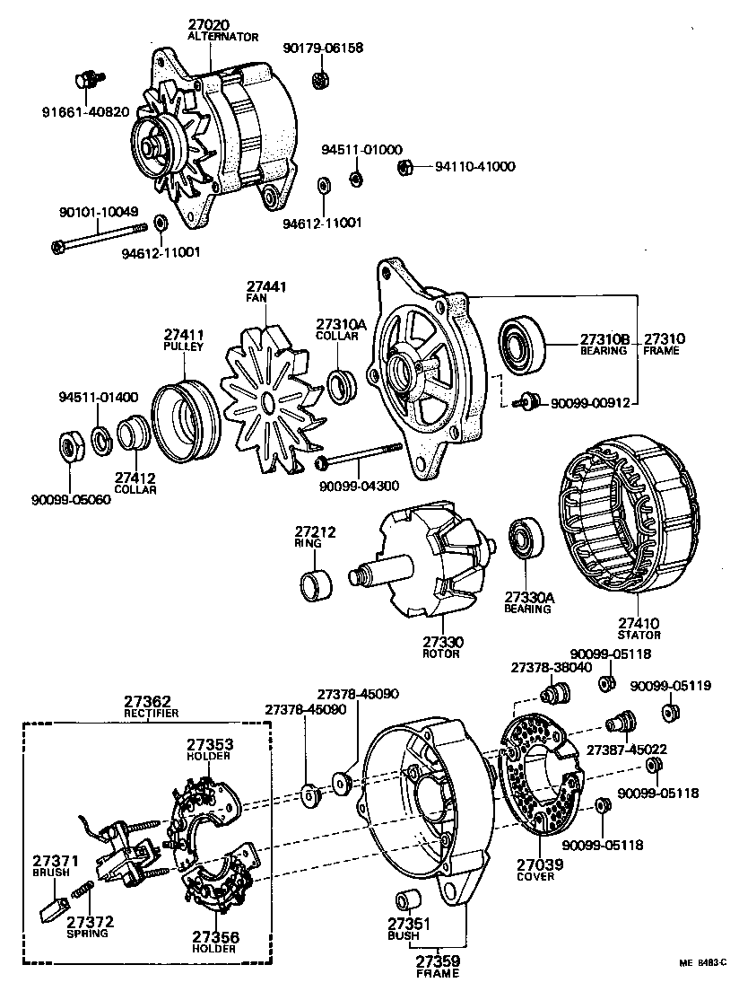  CARINA |  ALTERNATOR