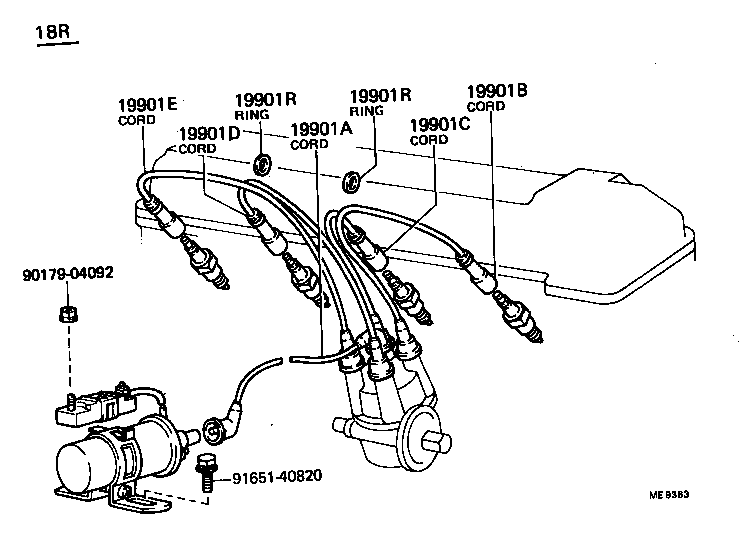  CRESSIDA |  IGNITION COIL SPARK PLUG