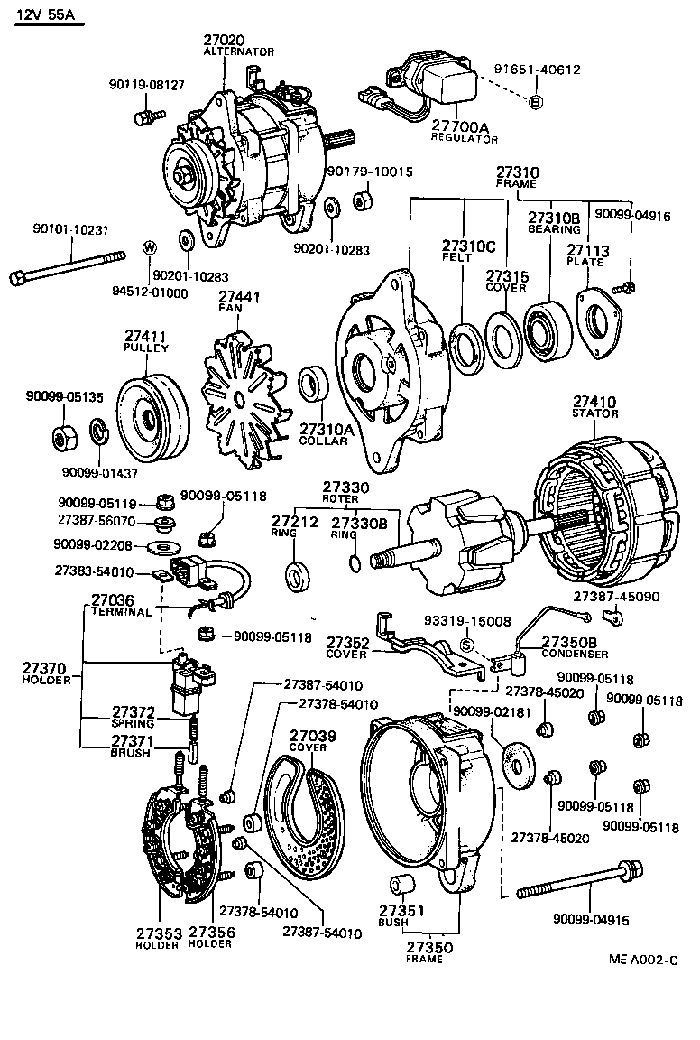  CRESSIDA |  ALTERNATOR