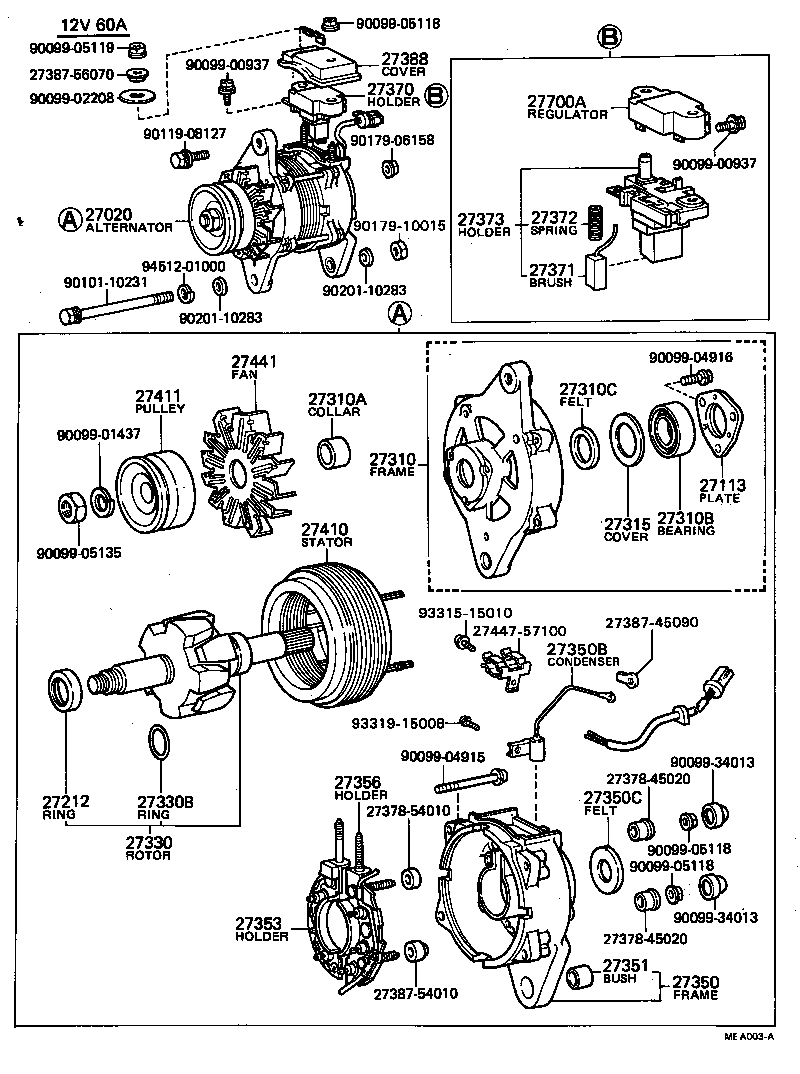  CRESSIDA |  ALTERNATOR