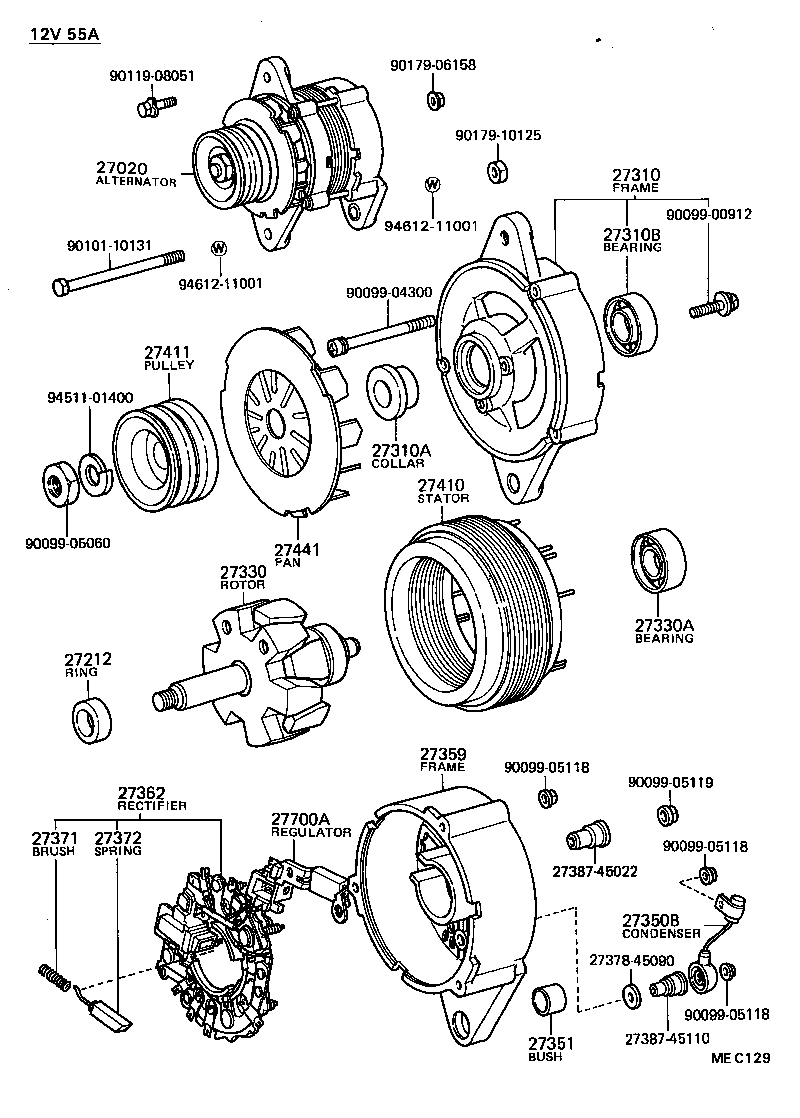  CRESSIDA |  ALTERNATOR