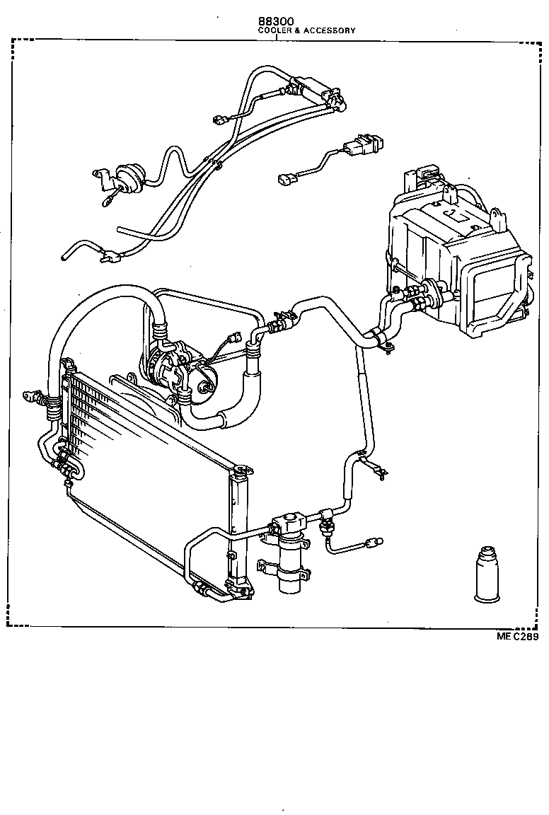  CAMRY |  HEATING AIR CONDITIONING SET