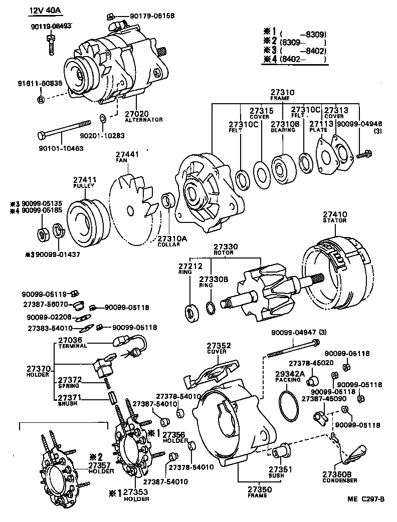  LITEACE |  ALTERNATOR