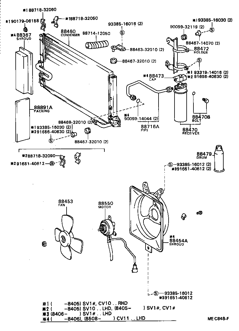  CAMRY |  HEATING AIR CONDITIONING COOLER PIPING