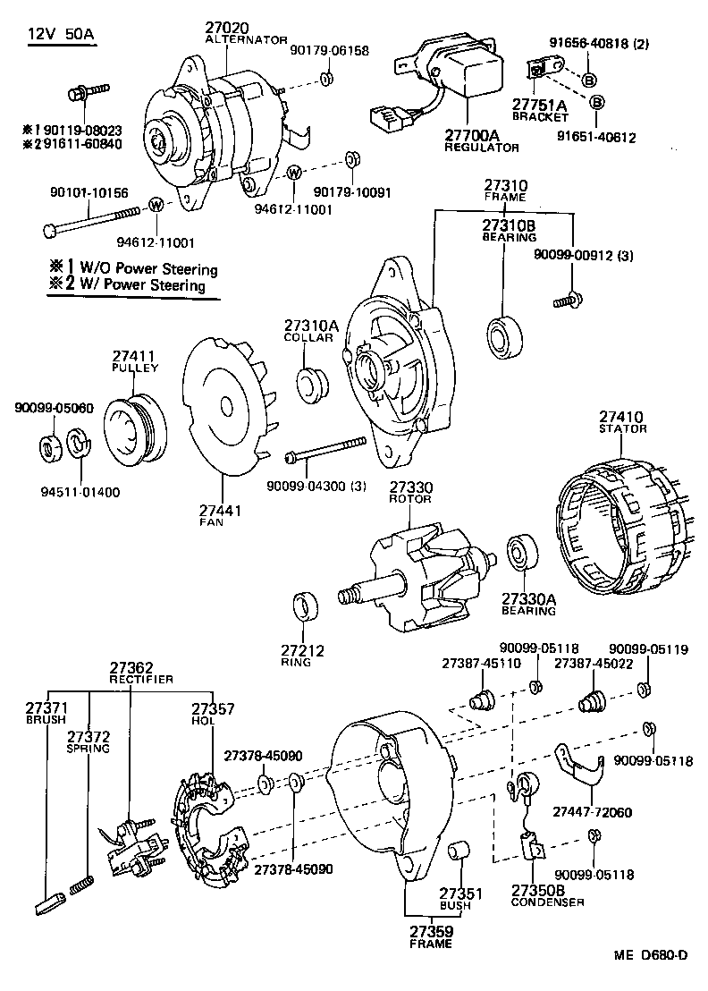  CROWN |  ALTERNATOR