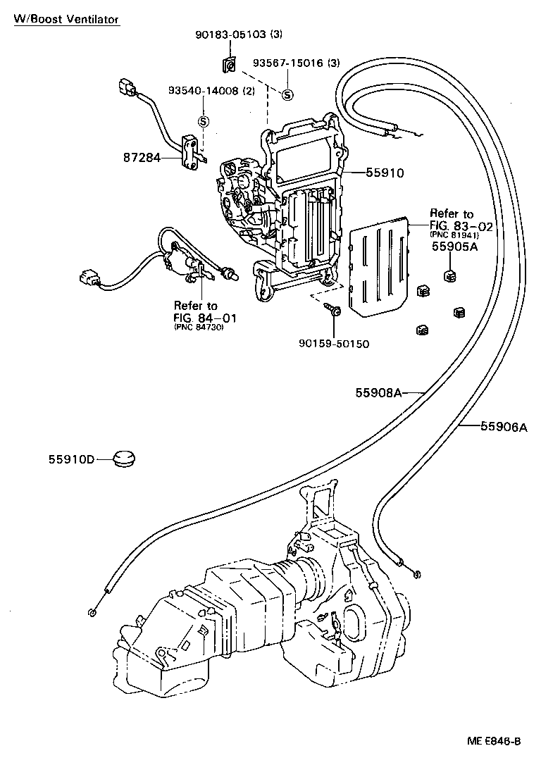  DYNA |  HEATING AIR CONDITIONING CONTROL AIR DUCT