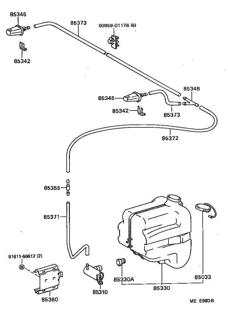  DYNA150 |  WINDSHIELD WASHER