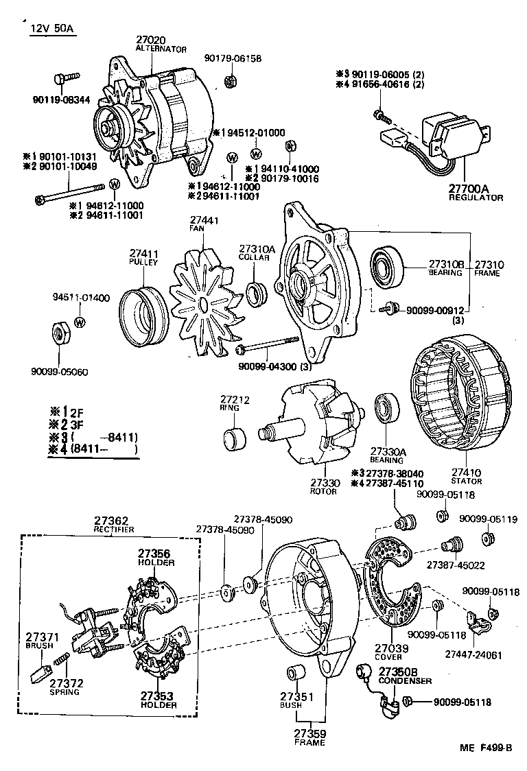  LAND CRUISER 60 |  ALTERNATOR