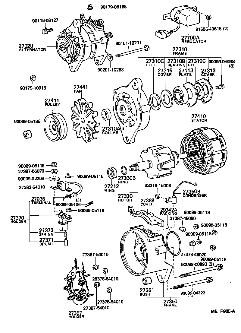  DYNA150 |  ALTERNATOR