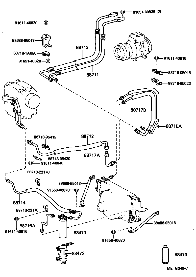  DYNA150 |  HEATING AIR CONDITIONING COOLER PIPING