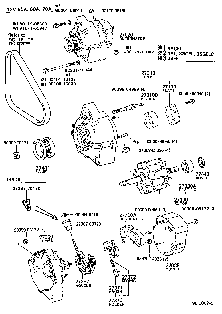  CELICA |  ALTERNATOR