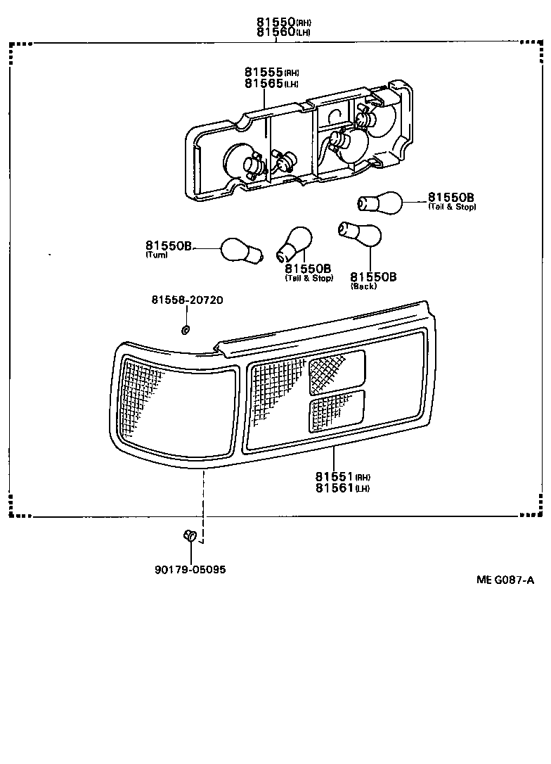  CELICA |  REAR COMBINATION LAMP