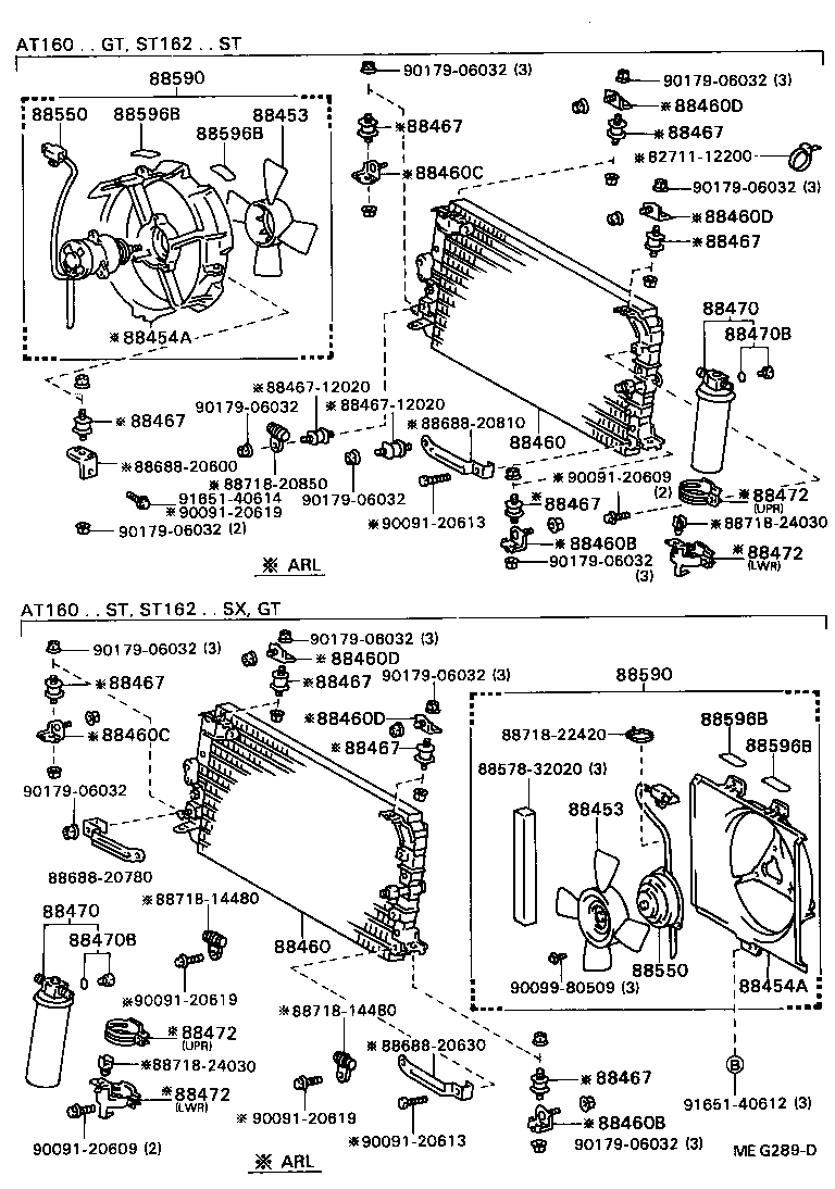  CELICA |  HEATING AIR CONDITIONING COOLER PIPING