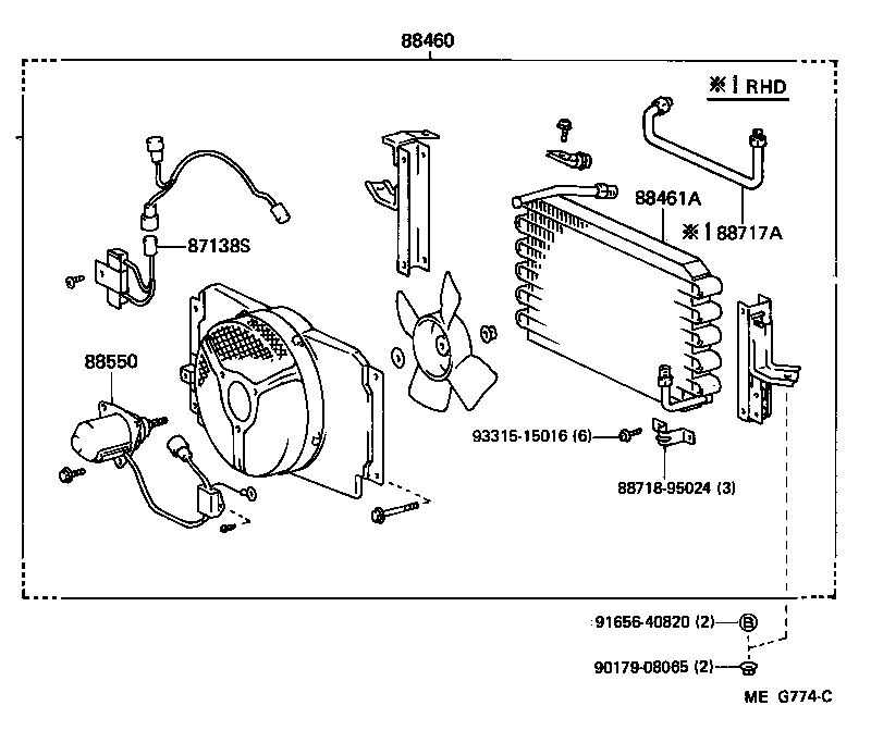  DYNA150 |  HEATING AIR CONDITIONING COOLER PIPING