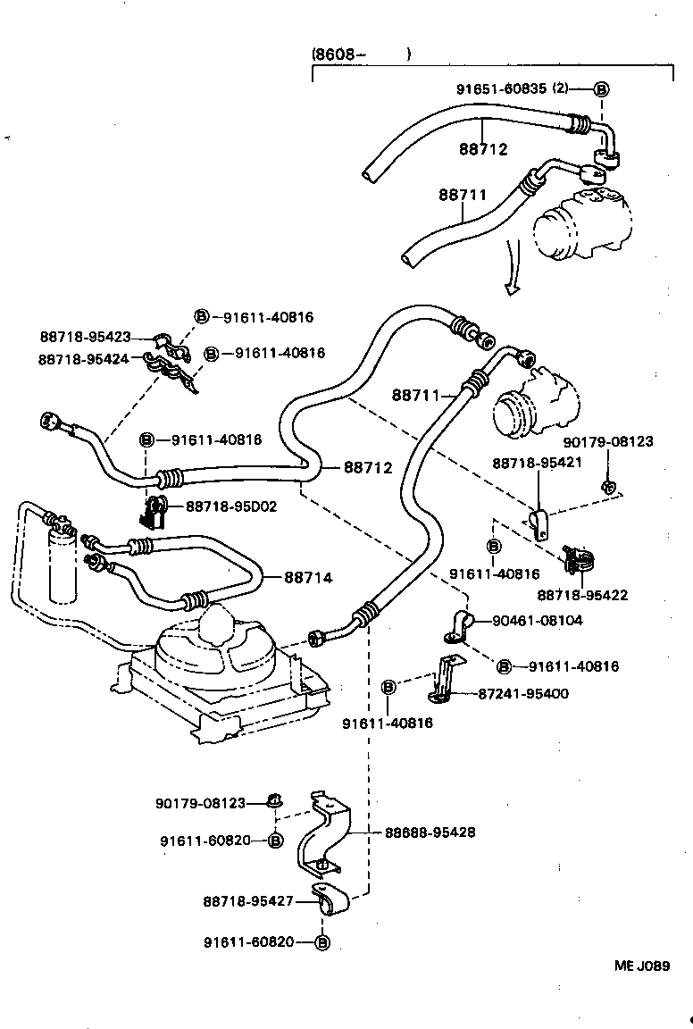  DYNA |  HEATING AIR CONDITIONING COOLER PIPING
