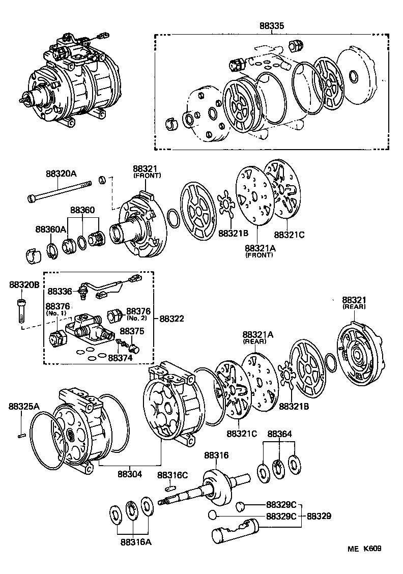  CROWN |  HEATING AIR CONDITIONING COMPRESSOR