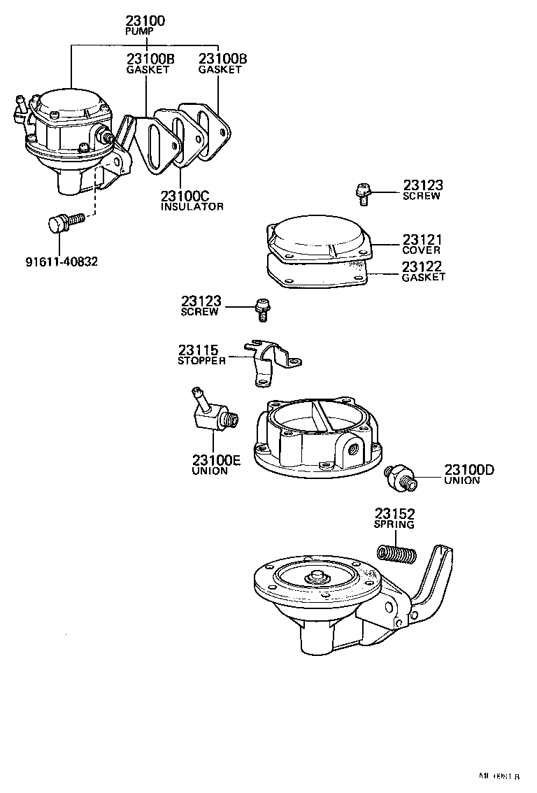  CROWN |  FUEL PUMP PIPE