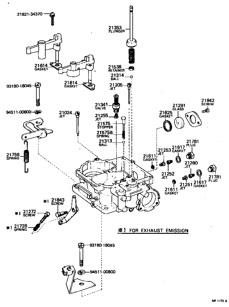  LAND CRUISER 40 45 55 |  CARBURETOR