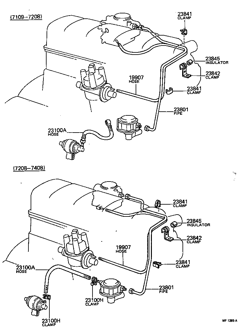  HILUX |  FUEL PIPE CLAMP