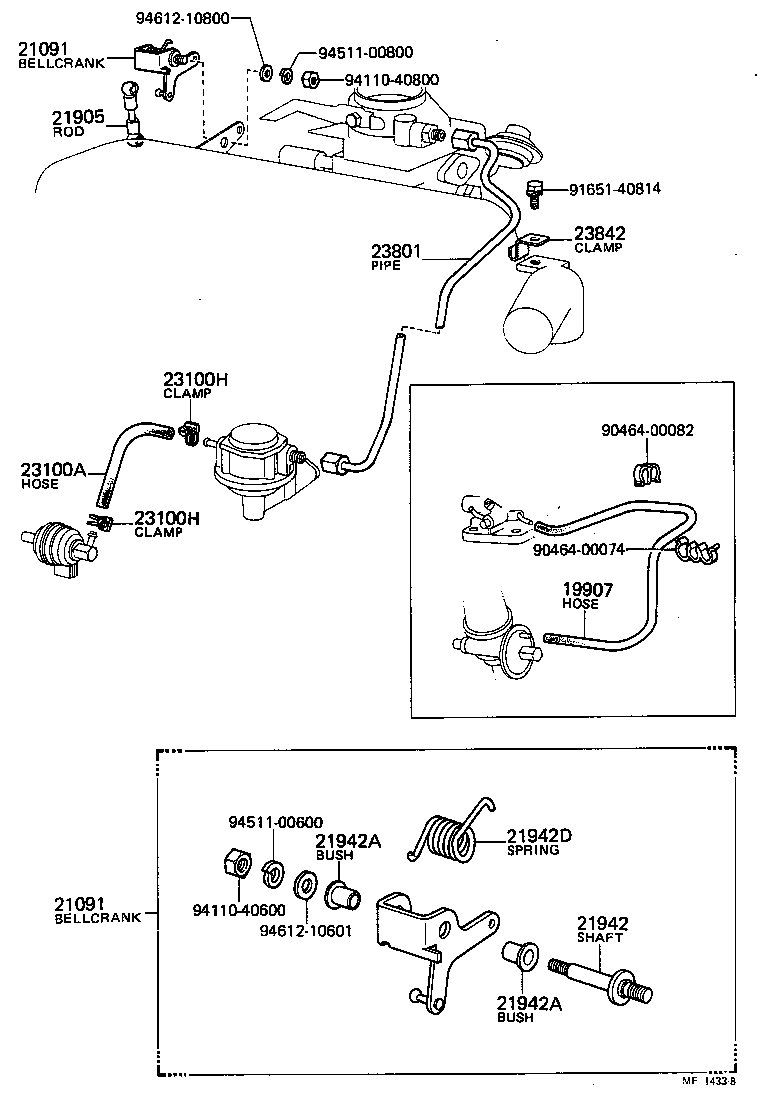  TOYOACE |  FUEL PIPE CLAMP
