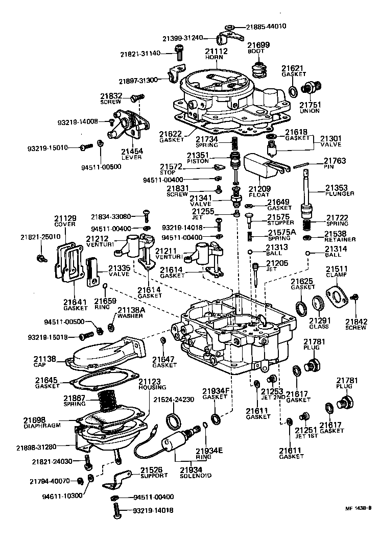  HIACE |  CARBURETOR