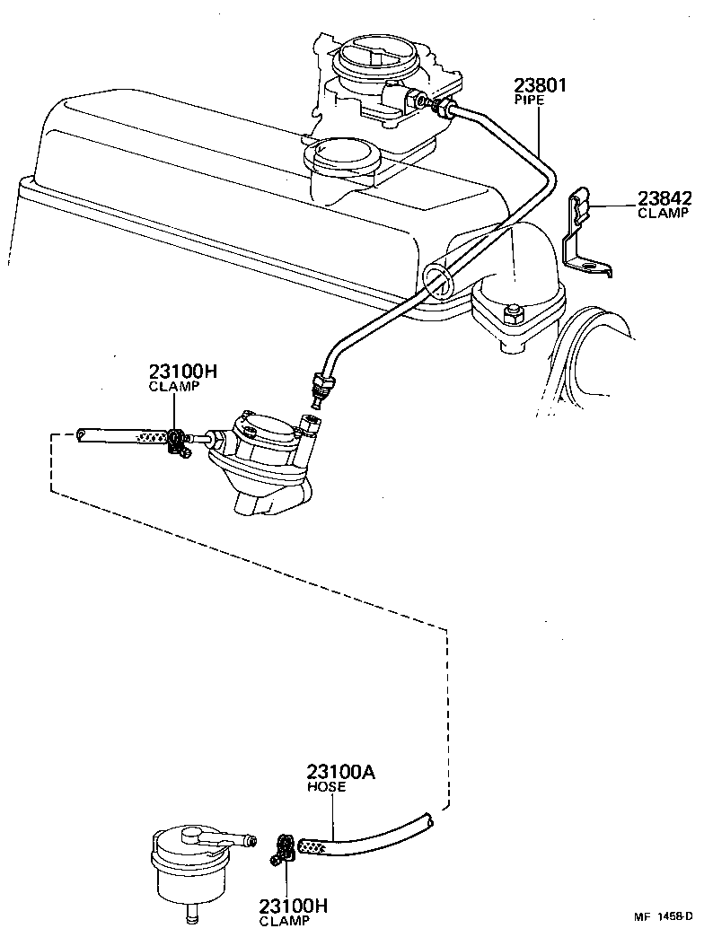  STARLET |  FUEL PIPE CLAMP