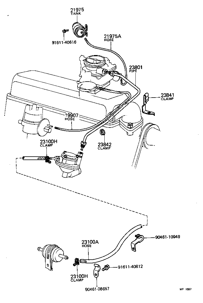  LITEACE |  FUEL PIPE CLAMP