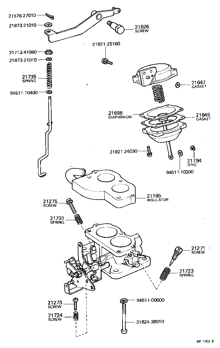  LAND CRUISER 40 45 55 |  CARBURETOR