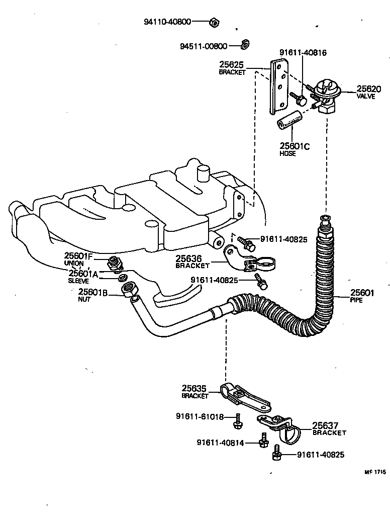  HILUX |  EXHAUST GAS RECIRCULATION SYSTEM