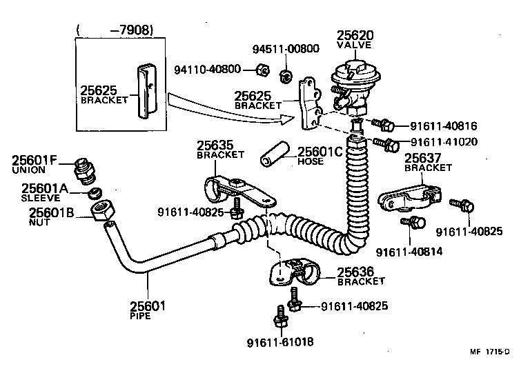  CRESSIDA |  EXHAUST GAS RECIRCULATION SYSTEM