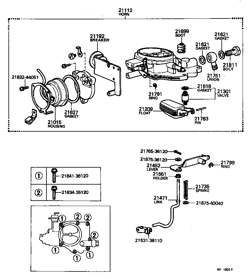  CELICA |  CARBURETOR