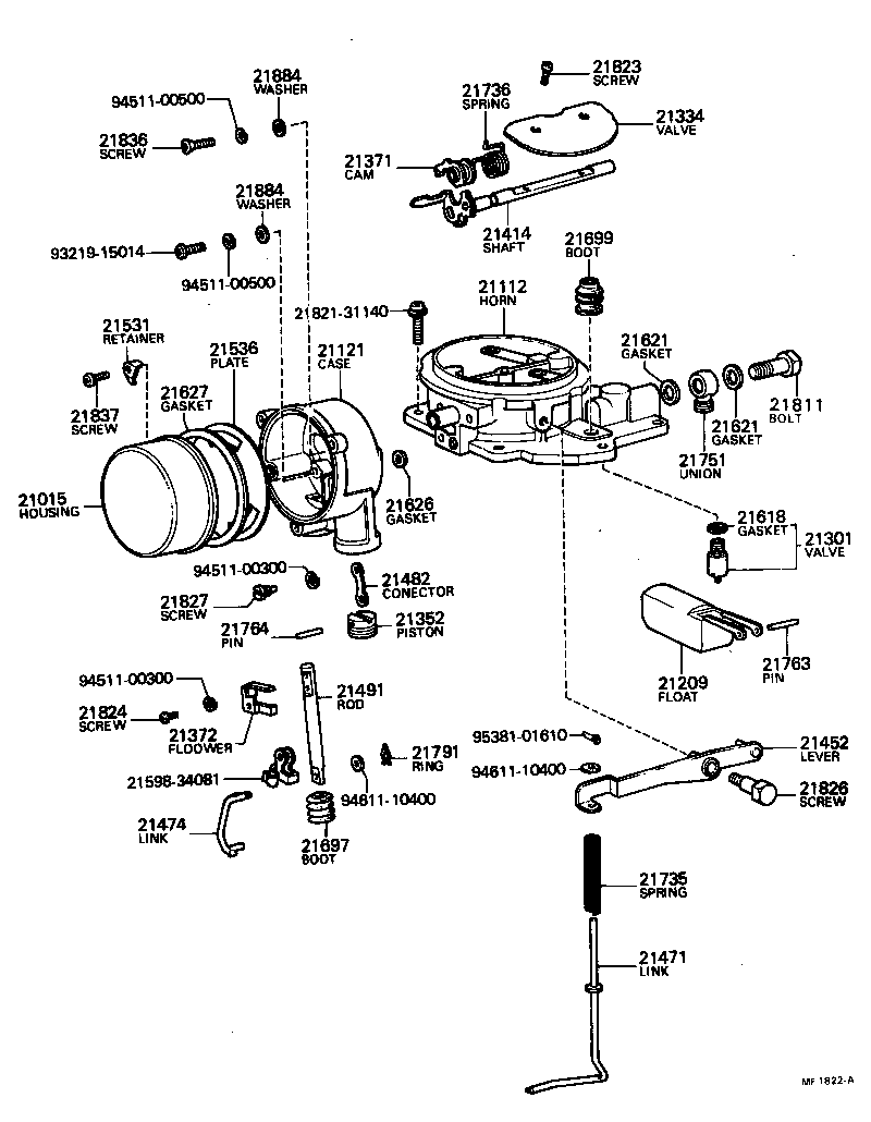  CRESSIDA |  CARBURETOR