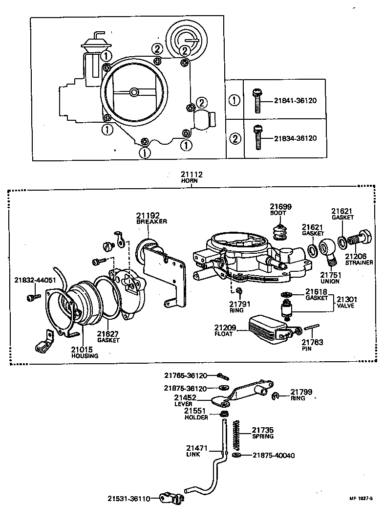  HILUX |  CARBURETOR