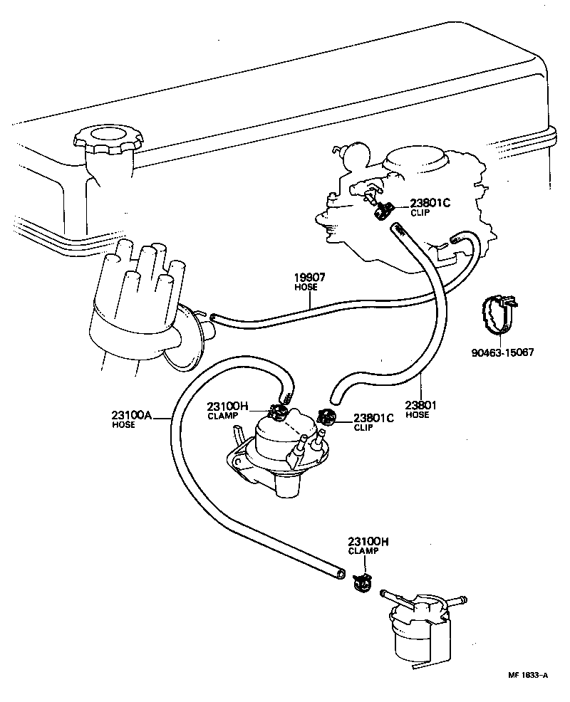  CRESSIDA |  FUEL PIPE CLAMP