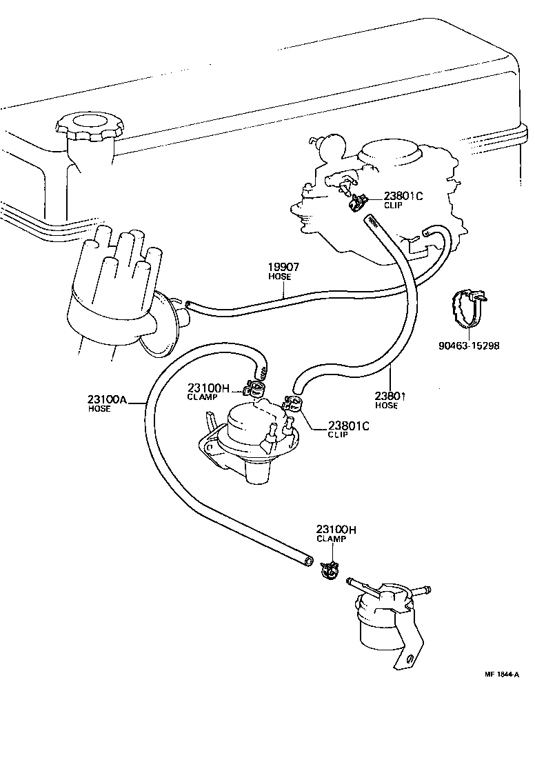  CROWN |  FUEL PIPE CLAMP