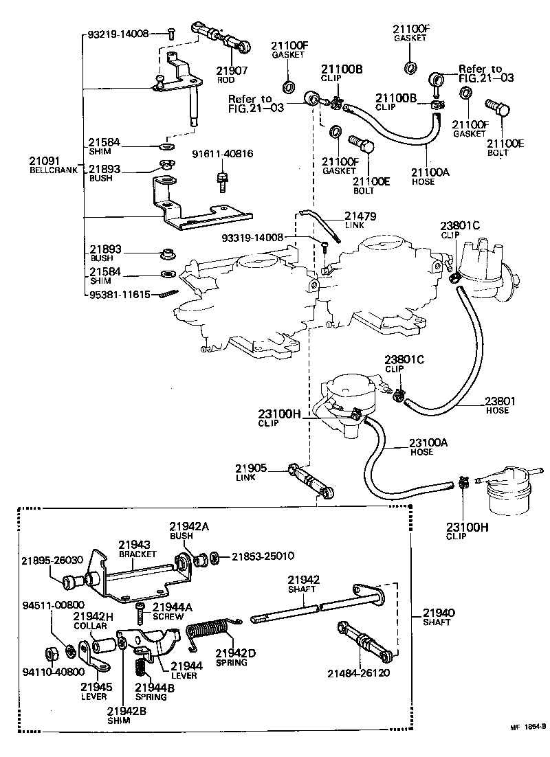  CARINA |  FUEL PIPE CLAMP
