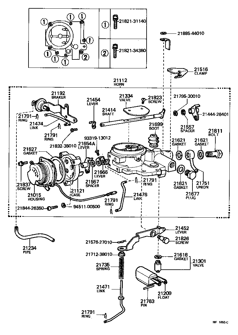  CARINA |  CARBURETOR