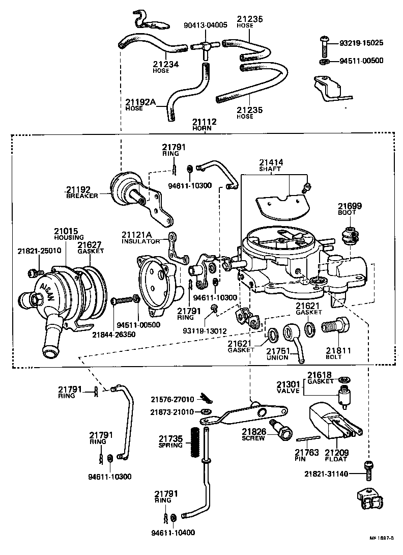  COASTER |  CARBURETOR