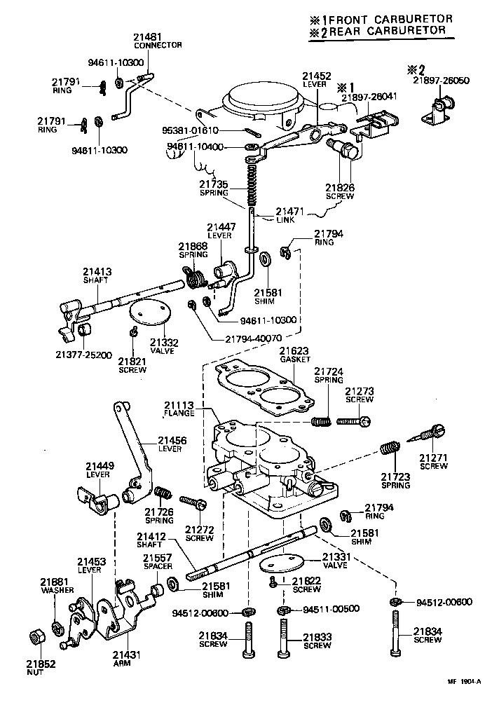  CARINA |  CARBURETOR