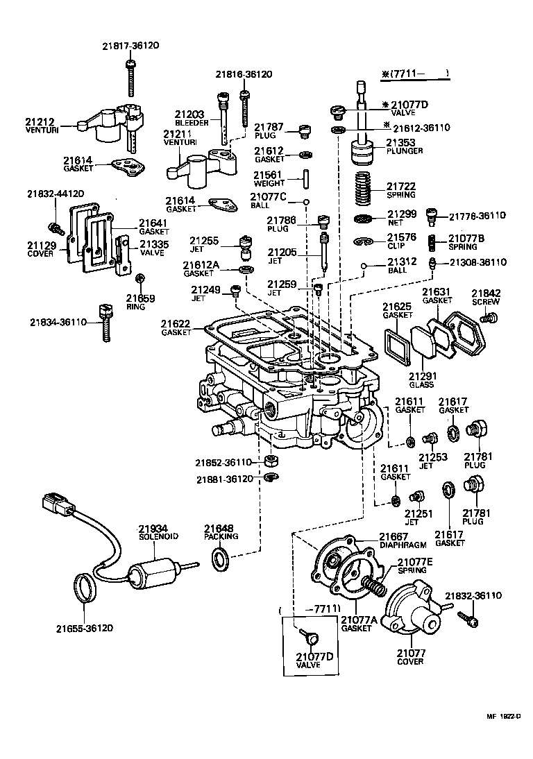  HIACE |  CARBURETOR