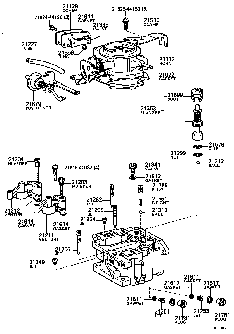  COASTER |  CARBURETOR