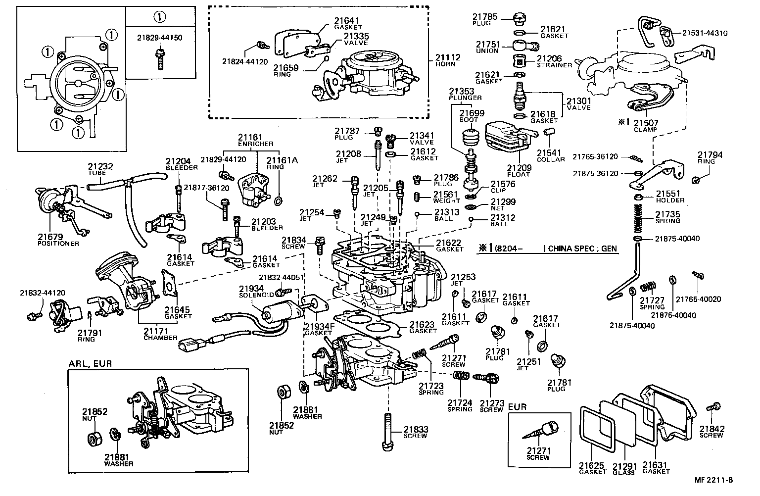  DYNA |  CARBURETOR