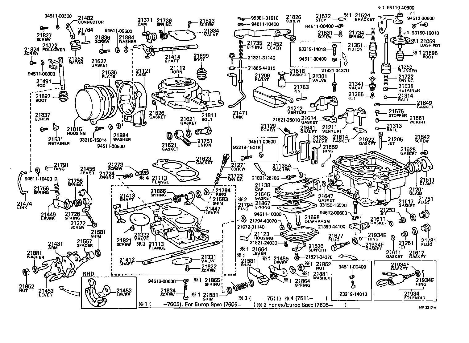  CROWN |  CARBURETOR